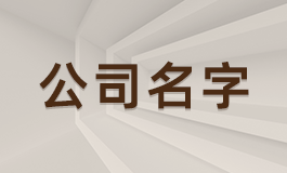 网络公司取名吉祥字 网络公司名字大全